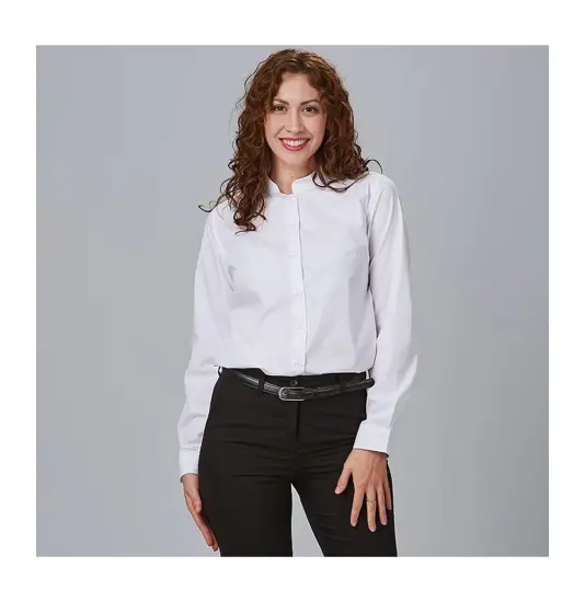 Camicia donna m/l c/mao elastan Garys