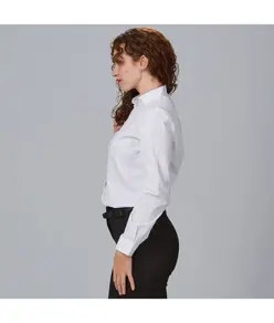 Camicia donna m/l c/mao elastan Garys