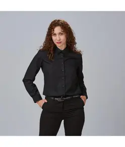 Camicia donna m/l elastan Garys
