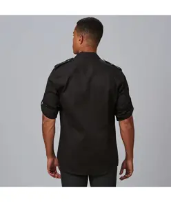 Camicia unisex slim fit manica roll up michele Garys