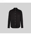 Camicia unisex slim fit manica roll up michele Garys