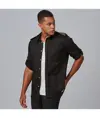 Camicia unisex slim fit manica roll up michele Garys