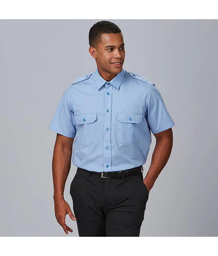 Camicia unisex spalline m/c elastan Garys