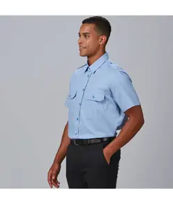 Camicia unisex spalline m/c elastan Garys