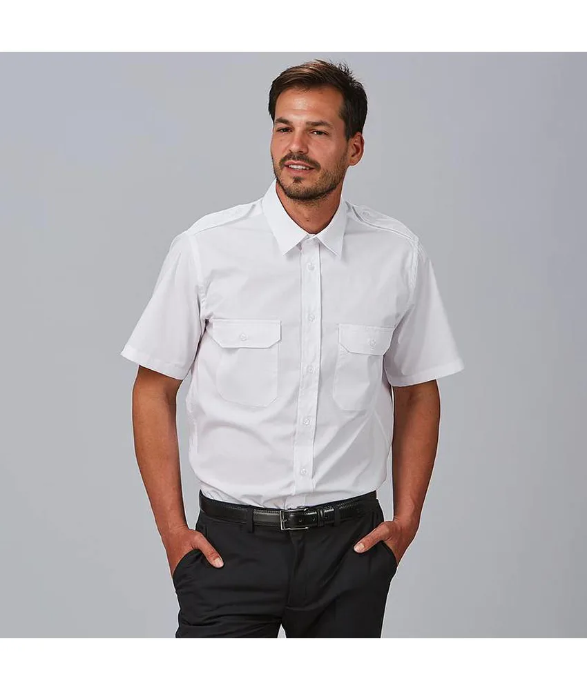 Camicia unisex spalline m/c elastan Garys