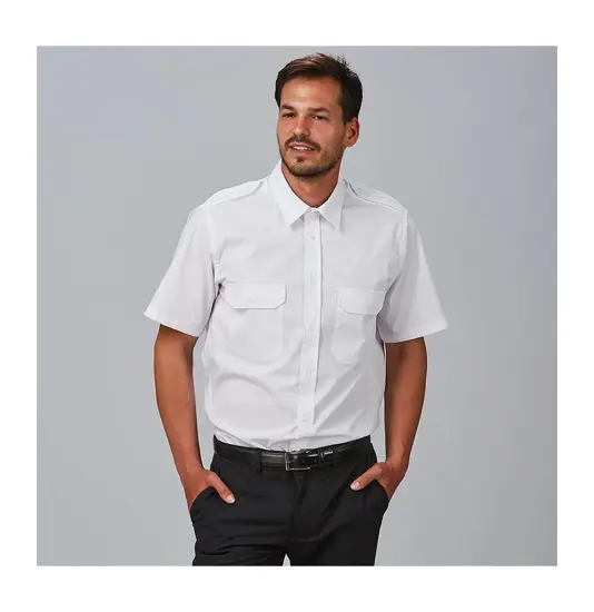Camicia unisex spalline m/c elastan Garys