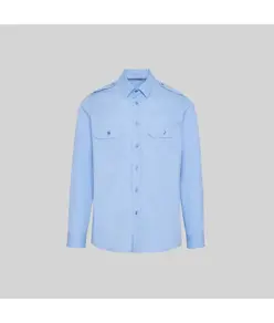 Camicia unisex spalline m/l elastan Garys