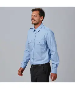 Camicia unisex spalline m/l elastan Garys