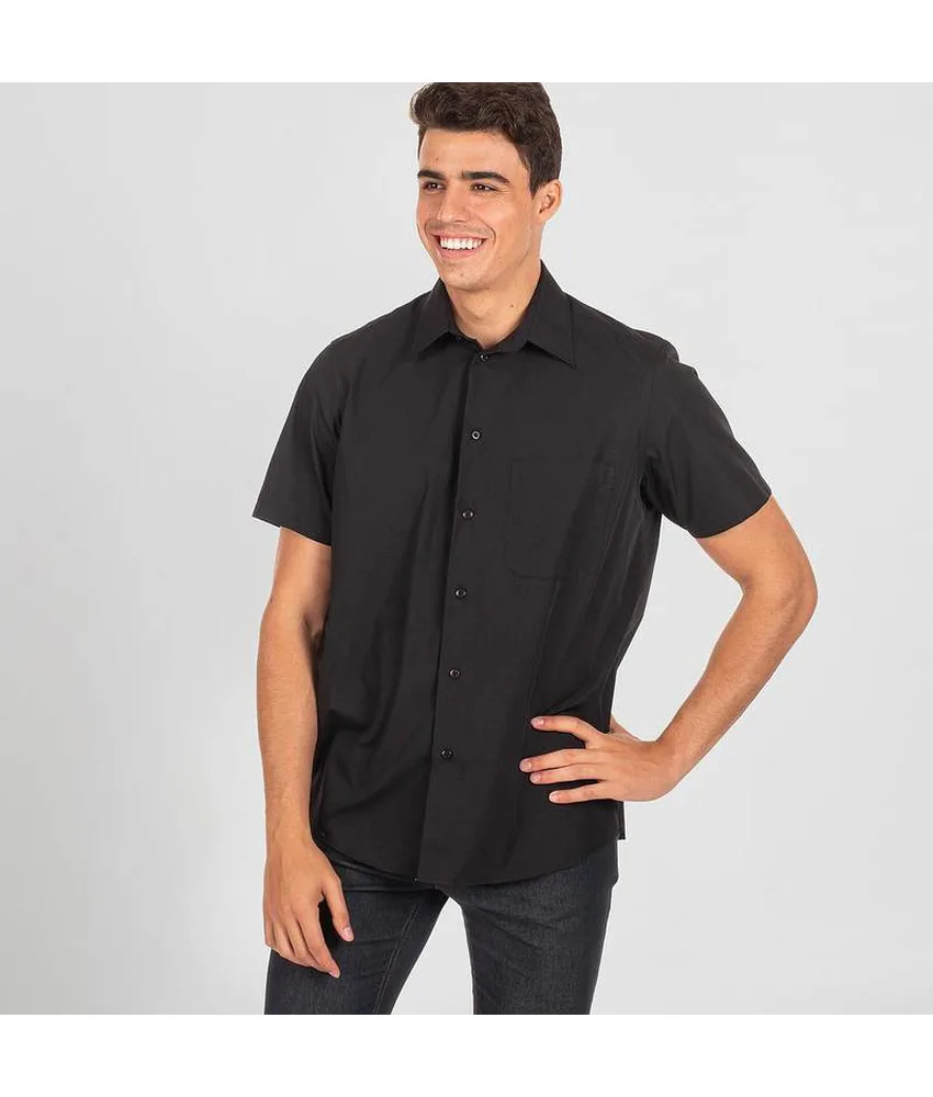 Camicia uomo a maniche corte Garys Redline, 120 gr/m²