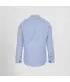 Camicia uomo a righe bicolore slim fit alessandro Garys