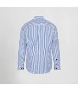 Camicia uomo a righe bicolore slim fit alessandro Garys