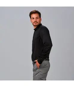 Camicia uomo c/mao slim fit interlock pietro Garys