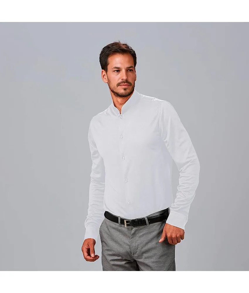 Camicia uomo c/mao slim fit interlock pietro Garys