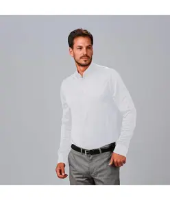 Camicia uomo c/mao slim fit interlock pietro Garys