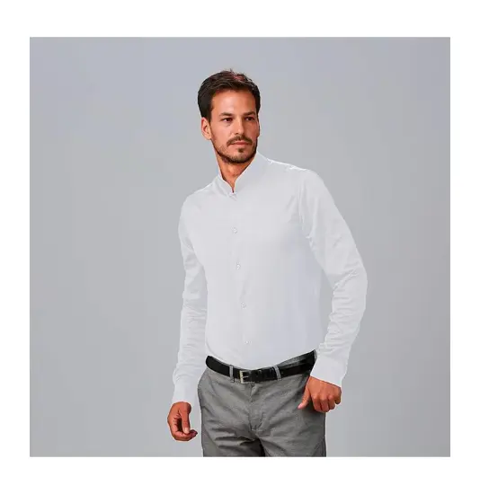 Camicia uomo c/mao slim fit interlock pietro Garys