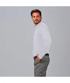 Camicia uomo c/mao slim fit interlock pietro Garys