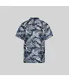 Camicia uomo colleto a revers hawaii Garys