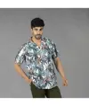 Camicia uomo colleto a revers hawaii Garys