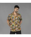 Camicia uomo colleto a revers hawaii Garys
