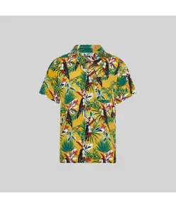 Camicia uomo colleto a revers hawaii Garys