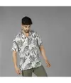 Camicia uomo colleto a revers hawaii Garys