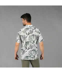 Camicia uomo colleto a revers hawaii Garys