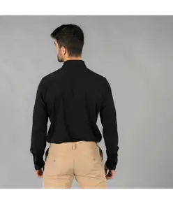 Camicia uomo interlock collo rotondo luzon Garys