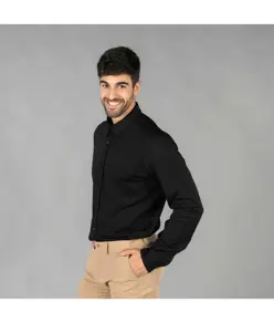 Camicia uomo interlock collo rotondo luzon Garys