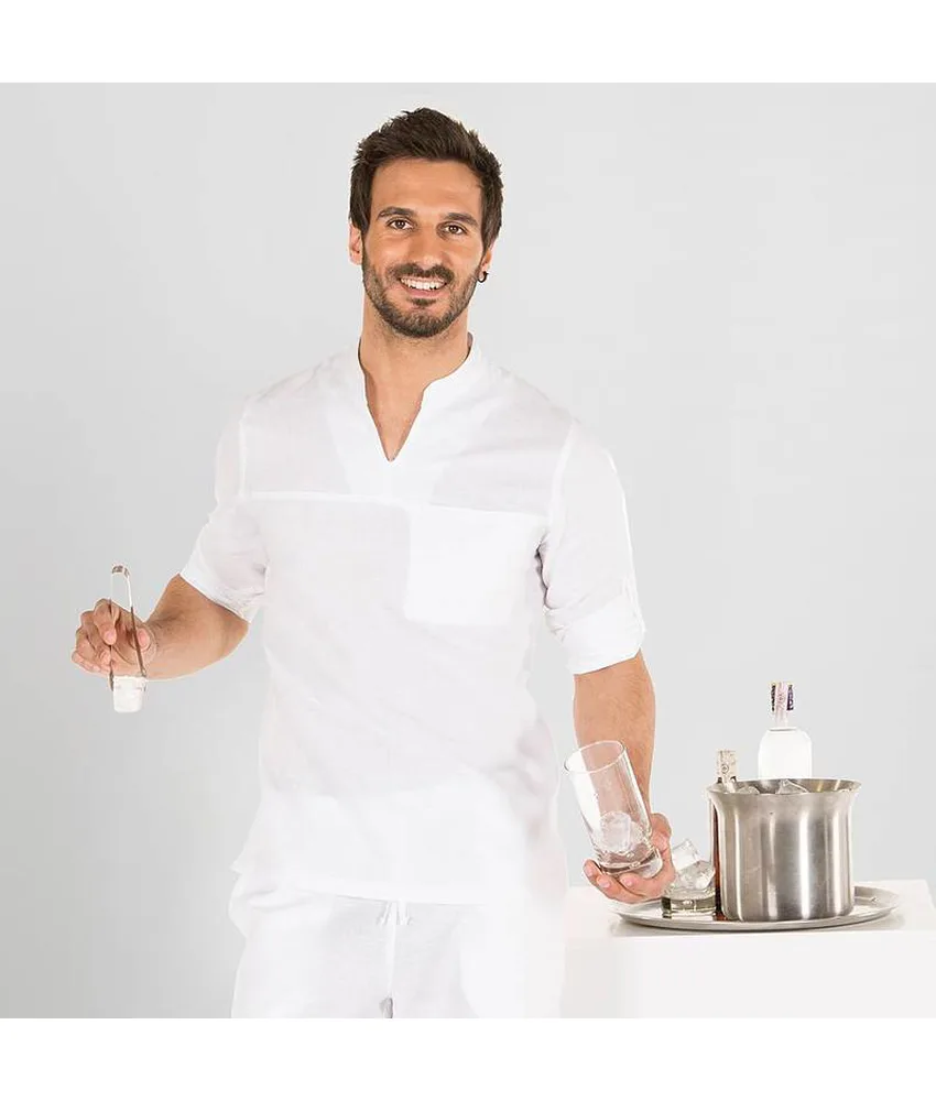 Camicia uomo lino Garys