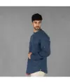 Camicia uomo lino/cotone collo coreana tiwi Garys