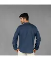 Camicia uomo lino/cotone collo coreana tiwi Garys