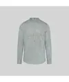 Camicia uomo lino/cotone collo coreana tiwi Garys