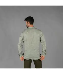 Camicia uomo lino/cotone collo coreana tiwi Garys