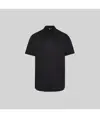 Camicia uomo m/c c/mao slim fit elastan Garys