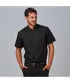 Camicia uomo m/c c/mao slim fit elastan Garys