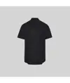 Camicia uomo m/c c/mao slim fit elastan Garys