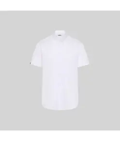Camicia uomo m/c c/mao slim fit elastan Garys