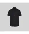 Camicia uomo m/c slim fit elastan Garys