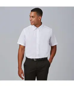 Camicia uomo m/c slim fit elastan Garys