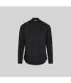 Camicia uomo m/l c/mao slim fit elastan Garys