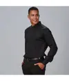 Camicia uomo m/l c/mao slim fit elastan Garys