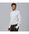 Camicia uomo m/l c/mao slim fit elastan Garys