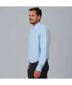 Camicia uomo m/l slim fit elastan Garys