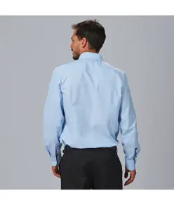 Camicia uomo m/l slim fit elastan Garys