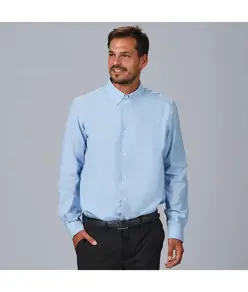 Camicia uomo m/l slim fit elastan Garys