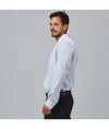 Camicia uomo slim fit fil a fil c/coreana marcello Garys