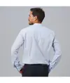 Camicia uomo slim fit fil a fil c/coreana marcello Garys