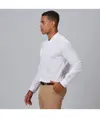 Camicia uomo slim fit fil a fil c/coreana marcello Garys