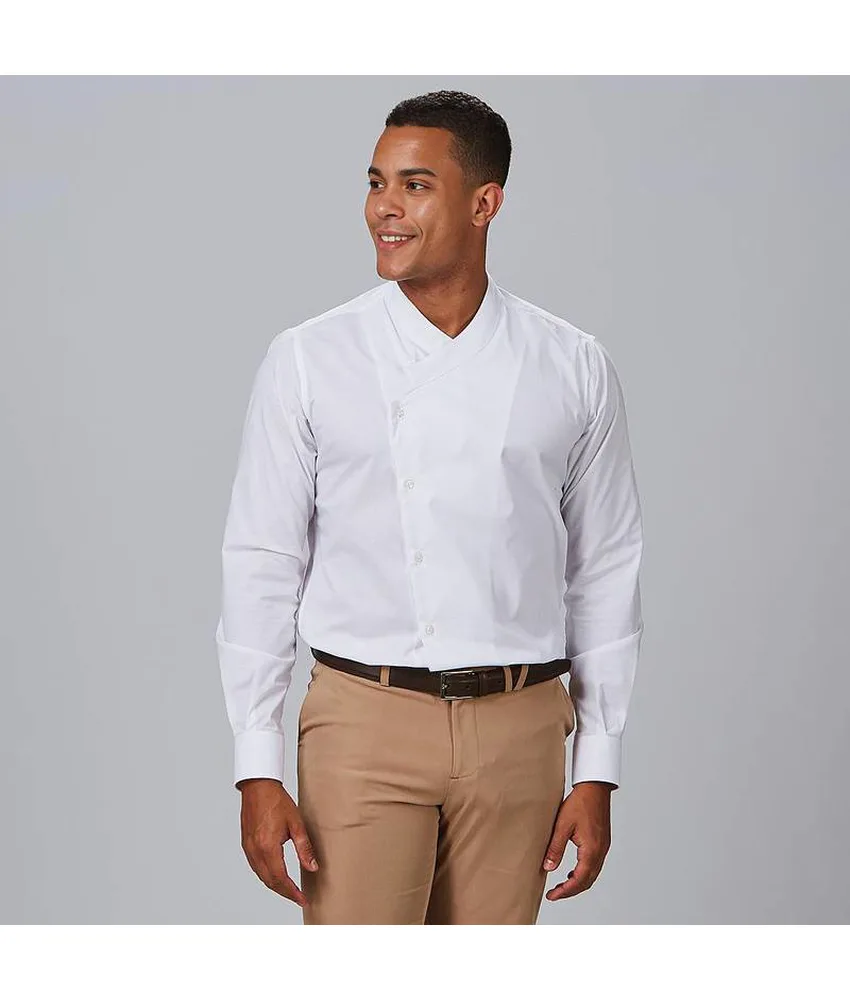 Camicia uomo slim fit fil a fil c/coreana marcello Garys