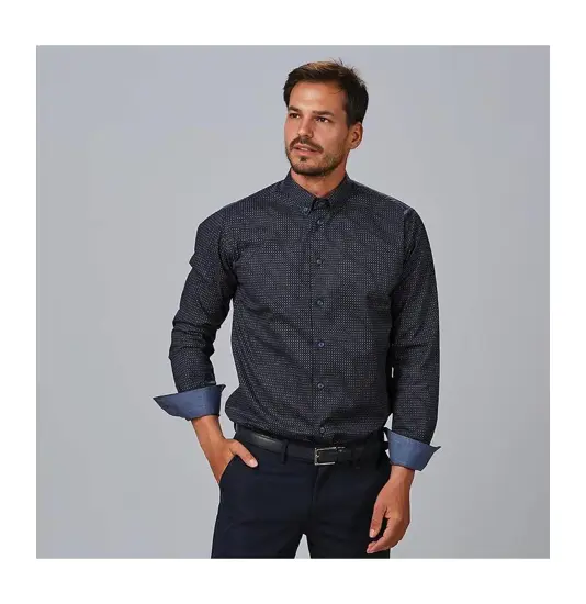 Camicia uomo slim fit nino Garys